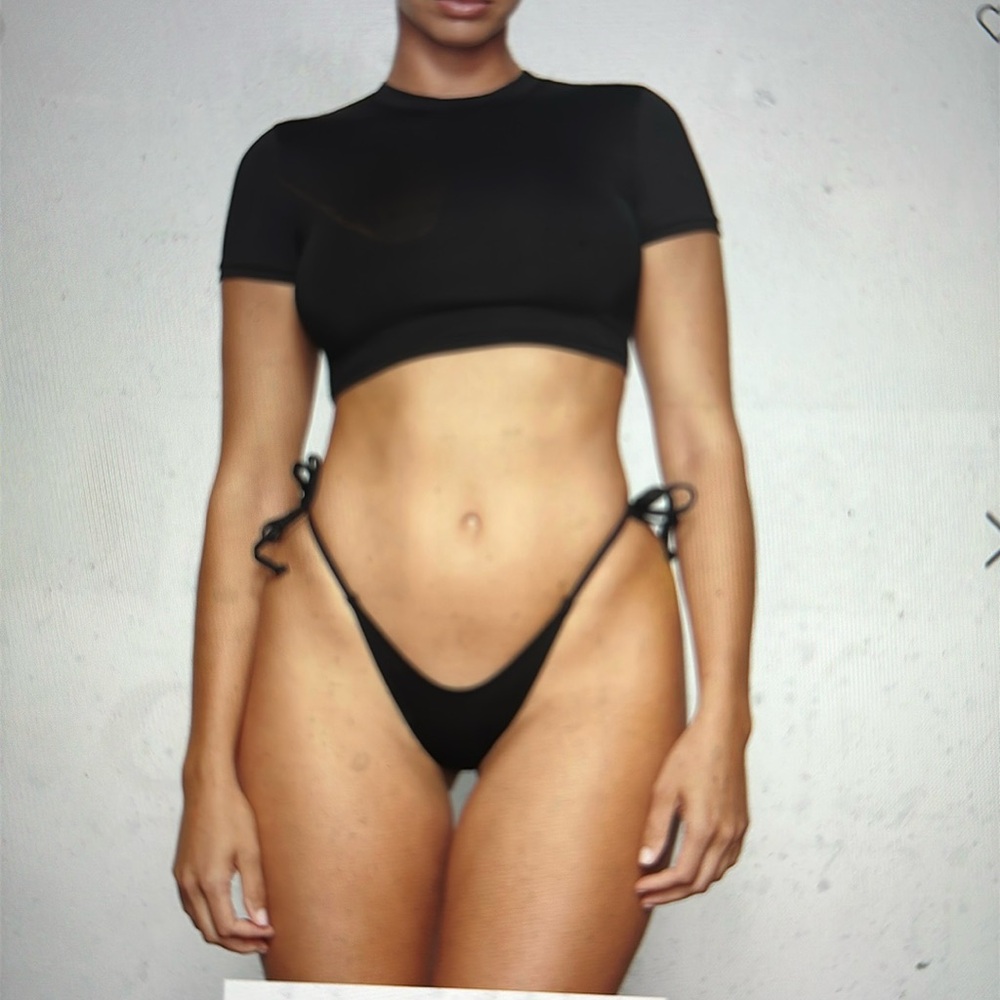 Skims signature swim T-shirt